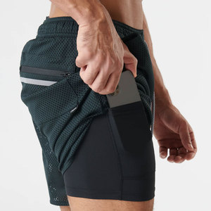 Concevez votre propre logo personnalisé Shorts pour hommes respirants à séchage rapide Meilleure vente Shorts pour hommes de longueur régulière à vendre - Product Image 5