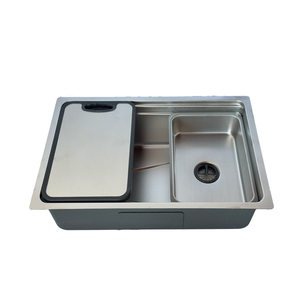 Fregadero de Cocina Leimanxi, Duradero, de Acero Inoxidable 304, Hecho a Mano, Instalación Bajo Encimera, Diseño Contemporáneo, para Uso en Hoteles, de una Sola Tina - Product Image 3