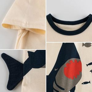 Camisetas de alta calidad para niños, camisetas de algodón de moda de manga corta a granel para niños, camiseta estampada para niños para verano - Product Image 5