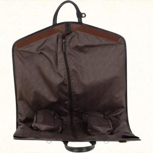 Genuine Leather Suit Carrier Travel Suit <b>Bag</b> <b>Hanging</b> Garment Organizer Dustproof High Quality Groomsmen Gift Cover Christmas - Product Image 6