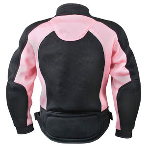 Vestes Cardura pour hommes en noir rose veste textile d'hiver style High Street avec motif de lettres Cordura résistant à la déchirure - Product Image 3