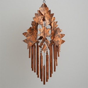 Carillon éolien en fer Temple Harmony, design de cloche traditionnelle, art déco, personnalisable, création de motifs sonores authentiques, méditation, Pâques - Product Image 5