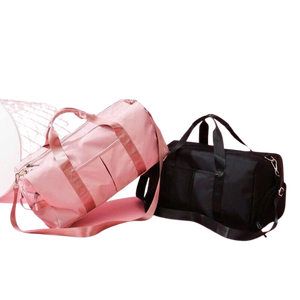 Custom Logo Unisex Water-Proof Polyester Travel <b>Duffle</b> <b>Bag</b> Zipper for Gym Sports <b>Large</b> Capacity Foldable Overnight Luggage - Product Image 1