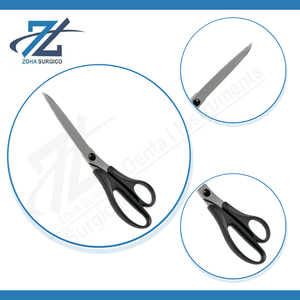 Ciseaux utilitaires manuels en acier inoxydable de haute qualité 190mm Instruments chirurgicaux certifiés CE Utilisation de chirurgie générale du Pakistan - Product Image 4