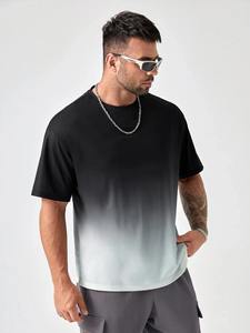 Nouveaux t-shirts pour hommes en coton 100% écologiques, respirants, tissés, décontractés, à col rond et manches courtes - Product Image 5