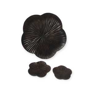 Aperitivos de madera de mango hechos a mano, plato para servir en forma de flor, decoración de mesa de cocina para vacaciones, platos de Navidad - Product Image 6