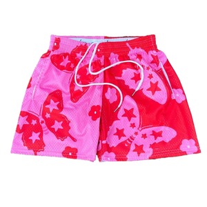 Hot Selling New Arrival 100% Polyester Mesh sports <b>Shorts</b> Casual Mid <b>Waist</b> Double Layer Breathable and Custom Size <b>Low</b> MOQ - Product Image 1