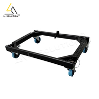 H30 DOLLY Accessoires Métalliques Audio Haute Résolution Durables Écologiques Portables Multi-Points de Fixation pour Enceintes Line Array - Utilisation Scène Extérieur