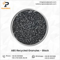 Gránulos de Plástico ABS de Alta Resistencia a Impactos Plastmax, Grado Inyección, Índice de Flujo de Fusión 28, Materias Primas Recicladas, Bolsas de PP de 25 KG - Competitivo