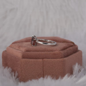 Anillo de diamante cultivado en laboratorio personalizado de lujo dos piedras pera corte radiante 18K oro blanco sólido joyería fina de moda regalo para mujeres IGI - Product Image 4