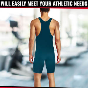 Factory Direct Sale Low MOQ Wrestling Singlets Private Label Customizable Wrestling Singlets - Product Image 4