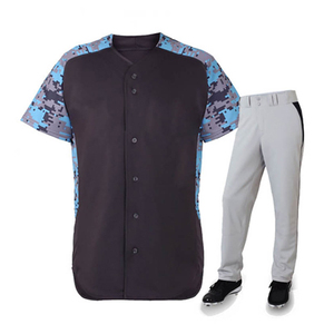 Servicio OEM de moda diseño personalizado y tamaño uniforme de béisbol/nuevo modelo precio de fábrica uniforme de béisbol sublimado - Product Image 1