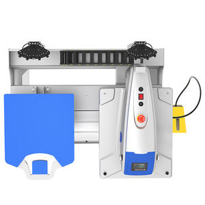 40×50 デュアルTシャツ熱プレス機 電動自動熱プレス昇華型ダブルステーション加熱機 - Product Image 3