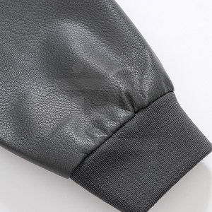 แจ็คเก็ตหนังแท้ผู้ชายปี 2025 ขายส่ง ออกแบบเองได้ สีพื้น สำหรับฤดูหนาว คอตั้ง กันน้ำ เป็นมิตรกับสิ่งแวดล้อม รับผลิตตามแบบ - Product Image 6