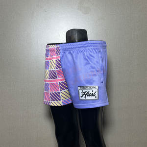 Shorts de rugby d'été personnalisés de style australien Western Country pour enfants et hommes avec poches et fermetures éclair, design par sublimation - Product Image 3