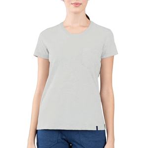 180gsm 100% Coton Logo Personnalisé Imprimé T-shirts vierges Vente en gros T-shirt uni pour femmes - Product Image 1