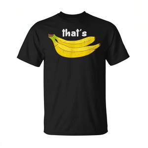 T-shirt pour les amateurs de singes et des fruits, avec un jeu de mots sur les bananes, pour ceux qui ont une passion pour les singes et des slogans amusants - Product Image 2