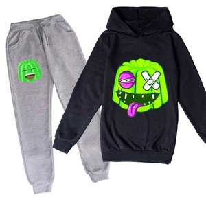 Streetwear Custom logo Sweat Suit Track Men <b>Plain</b> <b>Tracksuit</b> Fitness Sports Trousers Two 2 Piece Set Men <b>Tracksuit</b> for Winter - Product Image 1