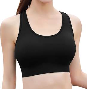 OEM femmes léger respirant Gym soutien-gorge de sport à fort impact entraînement Fitness Yoga Sexy rembourré grande taille haute qualité sans couture - Product Image 1