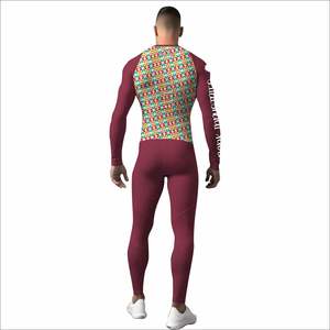 Conjunto de Protección Solar Transpirable de Diseño Único Más Vendido, Logotipo Frontal, Material de Poliéster/Spandex, Antibacteriano, Secado Rápido para Hombres Adultos - Product Image 4