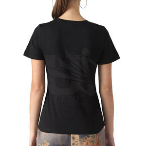 Camisetas ligeras hechas en fábrica para mujer a la venta en línea, camisetas de algodón de la mejor calidad para mujer - Product Image 2