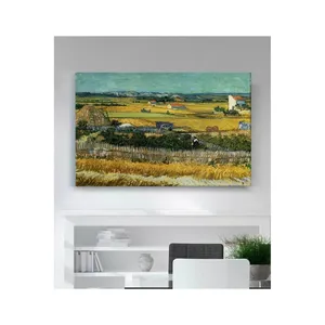 Impression sur toile de Fida Van Gogh Harvest Plain - Product Image 6