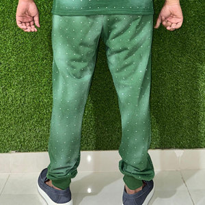 เซ็ตกางเกงขายาวเสื้อยืดสองชิ้นสำหรับผู้ชายแนวสตรีทระบายอากาศได้ดีดีไซน์ตามสั่ง2025มาใหม่ - Product Image 5