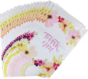 Motif de citation de remerciement, écologique, durable, pour enveloppes, sacs d'expédition, bande autocollante, imperméable, résistant aux déchirures - Product Image 1