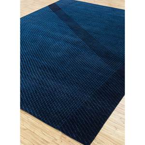 พรมขนสัตว์ถักมือสีฟ้า Blythe รุ่น SPR-7147 ลายเรขาคณิต ขนาด 9x12 ฟุต สำหรับห้องนั่งเล่น ตกแต่งบ้าน - Product Image 2