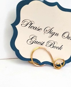 Elegant Antique Gold Finish Card Holder <b>Stand</b> <b>for</b> Weddings Birthdays Table Decor Photo <b>Display</b> and Event Styling From India - Product Image 2