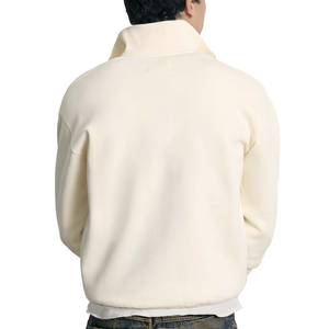 Oversized Pullover Hoodies Heavyweight 100% Cotton Vintage Custom 3D Relieve Hooded - Product Image 2