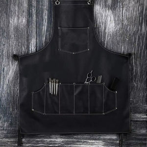 Delantales de peluquero de poliéster/nailon de alta calidad, uso de salón, color y tamaño personalizables, accesorio de peluquería - Product Image 5