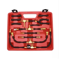 Kit de testeur de pression d'injection de carburant 0-140 psi, outil de diagnostic du système de carburant du moteur