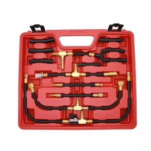 Công cụ động cơ 0-140psi phun nhiên liệu áp lực <span class=keywords><strong>Tester</strong></span> Gauge Kit gas nhiên liệu dầu phun thử nghiệm thiết lập - Product Image 2