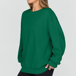 Meilleur produit Sweat Casual Streetwear Drop Shoulder Figures Respirant Écologique Hoodies Sweat Tricoté Pour Femmes - Product Image 3
