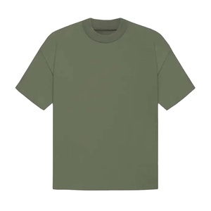 Camiseta de Lujo con Logotipo Personalizado, Mezcla de Bambú y Algodón, Ropa Ecológica y Sostenible al por Mayor - Product Image 1