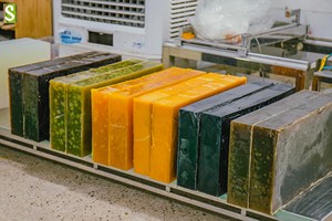 สบู่มอสทะเลไอริชแบบทำด้วยมือสบู่ก้อนมอสทะเลยอดนิยมสำหรับผู้หญิงสบู่เนยเชียจากเวียดนาม - Product Image 6