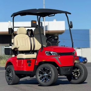 Carrito de Golf Eléctrico Todoterreno de 1-2 Plazas con la Mejor Batería de Litio, Sistema de 4KW, Precio Económico, Metal, Acero, Plástico, para Caza - Product Image 2