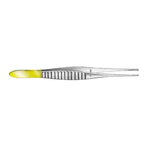 Fórceps de punto fino sin dientes mandíbula dentada 0,8mm 15cm instrumentos quirúrgicos fabricante y exportador - Product Image 1