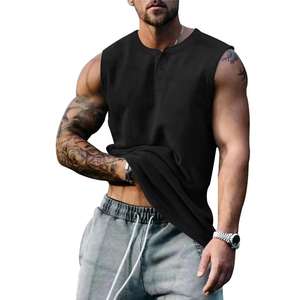 Camiseta Deportiva de Gimnasio para Hombre, Transpirable, de Spandex/Algodón, con Cuello Redondo y Estilo Casual, para Venta al por Mayor en Línea - Product Image 1