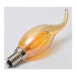 VELA LED E14 Fil.4W Ambre Bougies LED sans Flamme et Bougies LED Régulières - Product Image 1