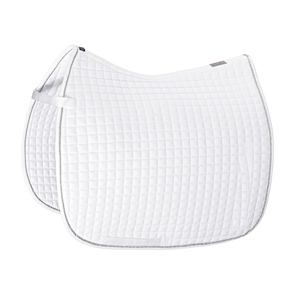 Cojín de sillín de caballo de doma de terciopelo de lujo, acolchado suave transpirable, costura reforzada, bordado elegante para espectáculo de competición - Product Image 5