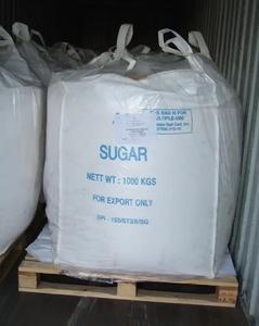 Azúcar de Caña Blanca Refinada ICUMSA 45 Brasileña de Alta Calidad en Polvo a Granel/en Sobres para Exportación - Product Image 1