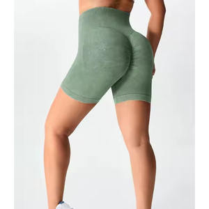 Short de gymnastique de compression taille haute pour femmes Offre Spéciale sur mesure vêtements d'entraînement et de yoga respirants pour la course et le sport - Product Image 5