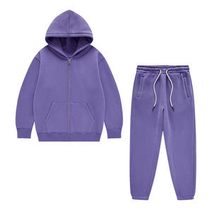Ensemble de survêtement décontracté pour homme, MOQ faible, ensemble assorti pour homme, sweat-shirt à capuche surdimensionné, pantalon de jogging, ensemble de jogging 2 pièces vierge - Product Image 4