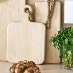 Tabla de cortar de bambú cuadrada, nuevo producto de uso de cocina, cantidad a granel para un corte eficiente de verduras y frutas - Product Image 1