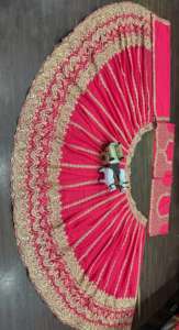 Vêtements indiens et pakistanais à la mode pour adultes élégants Cancan & Canvas Patta Lehenga Choli avec paillettes de codage Withsequins - Product Image 4