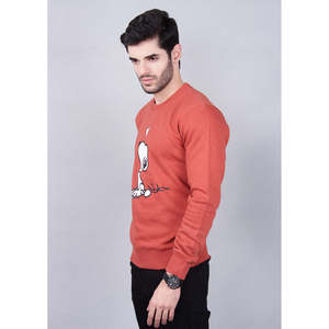 Sudadera Personalizada con Logotipo para Hombre, Modelo NORMAN, Cuello Redondo, 100% Algodón, Tallas XXS a 6XL, Diseño Sólido, Antiarrugas, Serigrafía, Bordado 3D - Product Image 3
