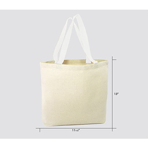 Sac fourre-tout en coton biologique à grande capacité, écologique, réutilisable, avec logo imprimé, design personnalisé - Product Image 2