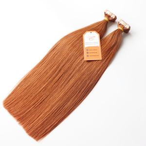 Bande dans les extensions de cheveux cheveux humains vierge 100% vietnamien cuticule aligné Remy cheveux humains bruts longue durée - Product Image 5
